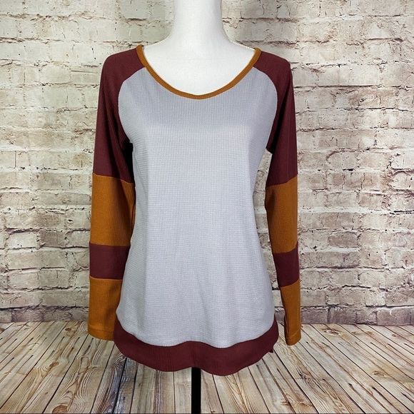 Tickled teal Tops - Tickled Teal Waffle Knit Top